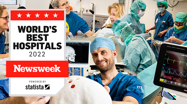Among the 20 best hospitals in the world 